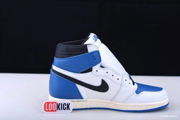 DH3227-105 and Blue Jordan 1 Air Scott Travis White 1105